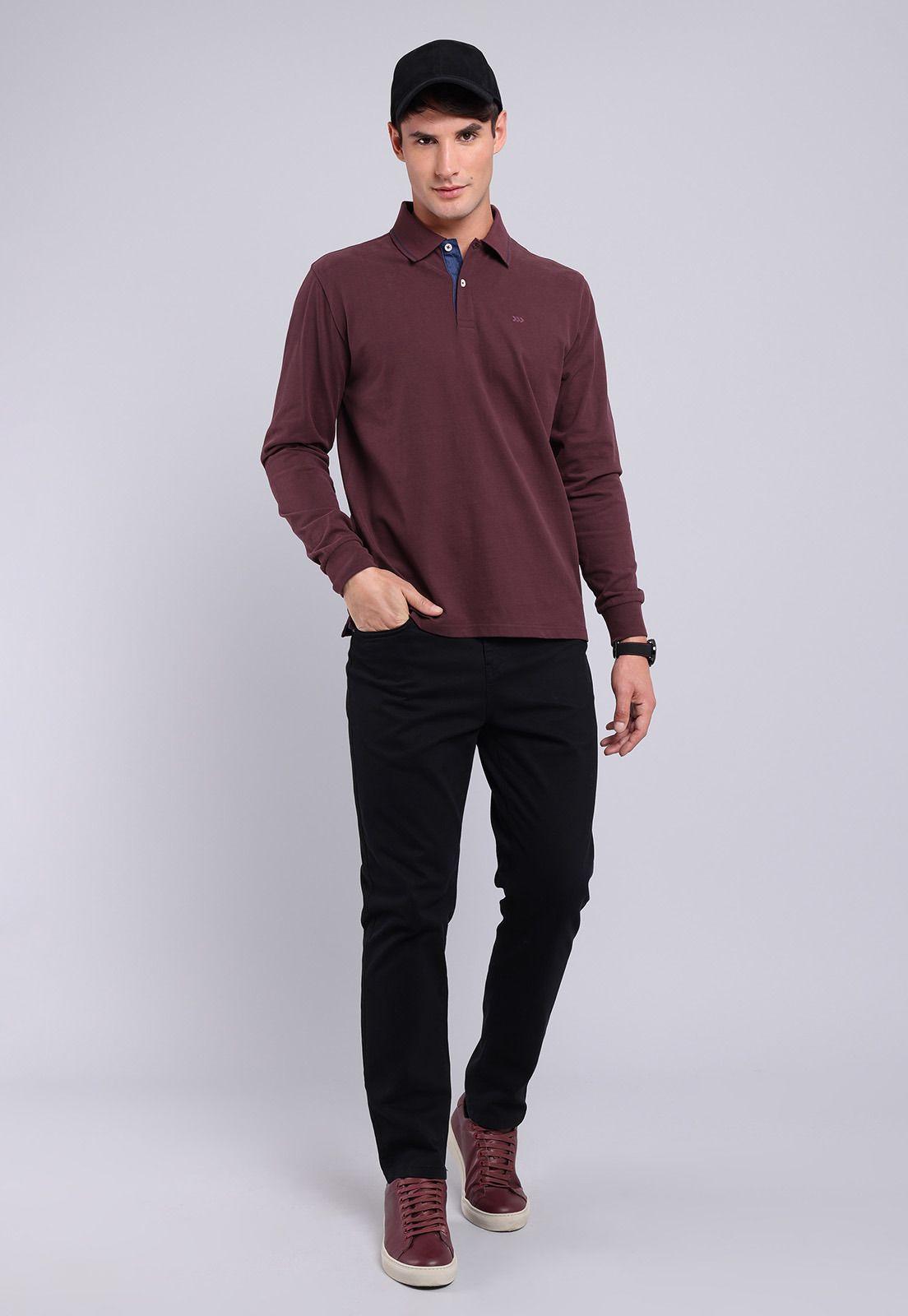 Polera Jersey Manga Larga Arrow PO2722WBU-3