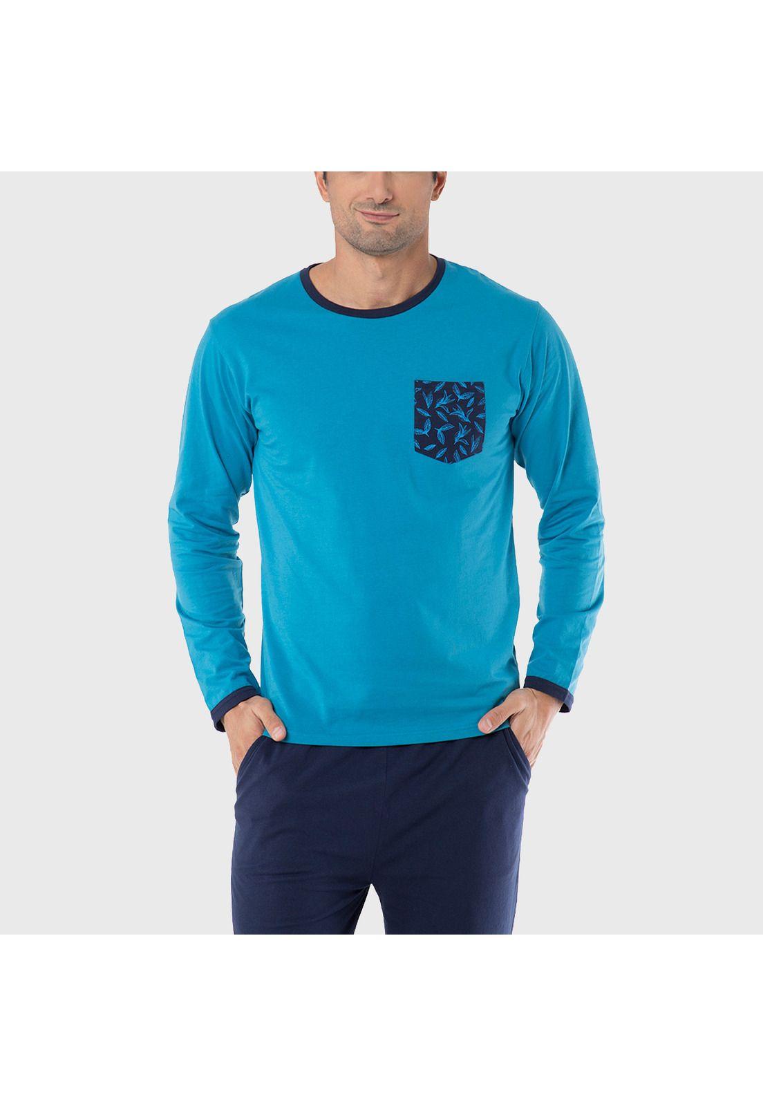 Pijama Punto Largo Color-2