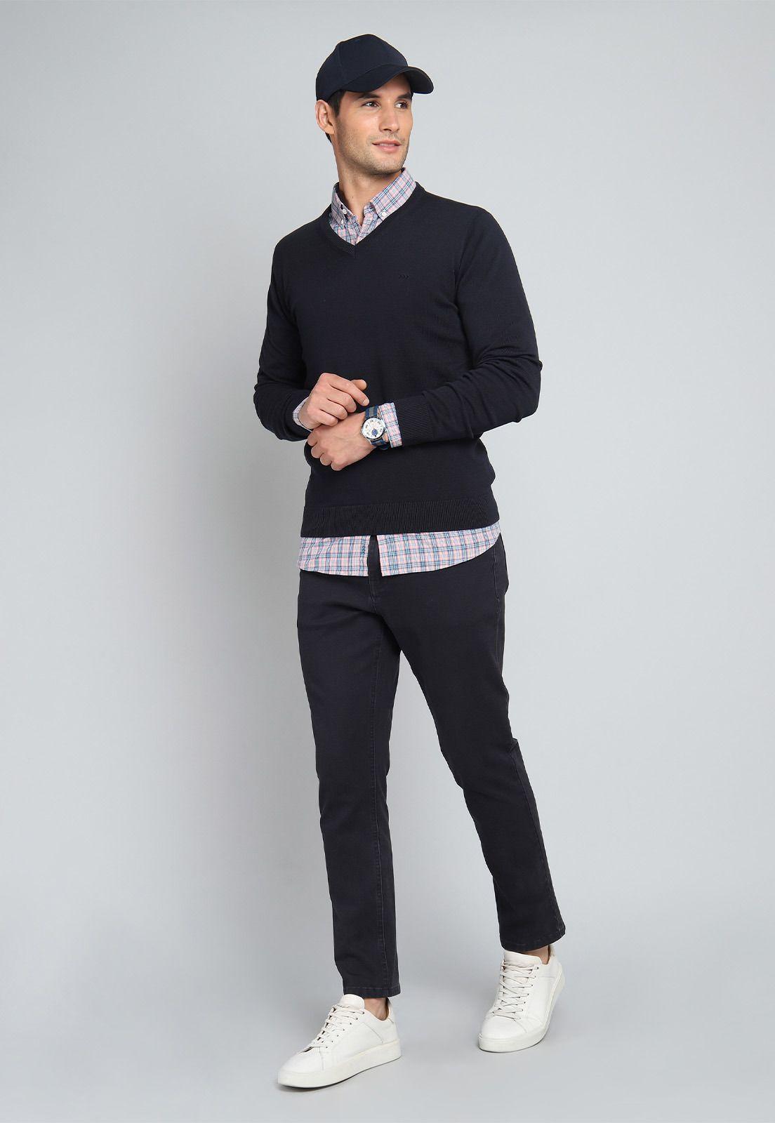 Sweater Cuello V Arrow SW1000TNB-3