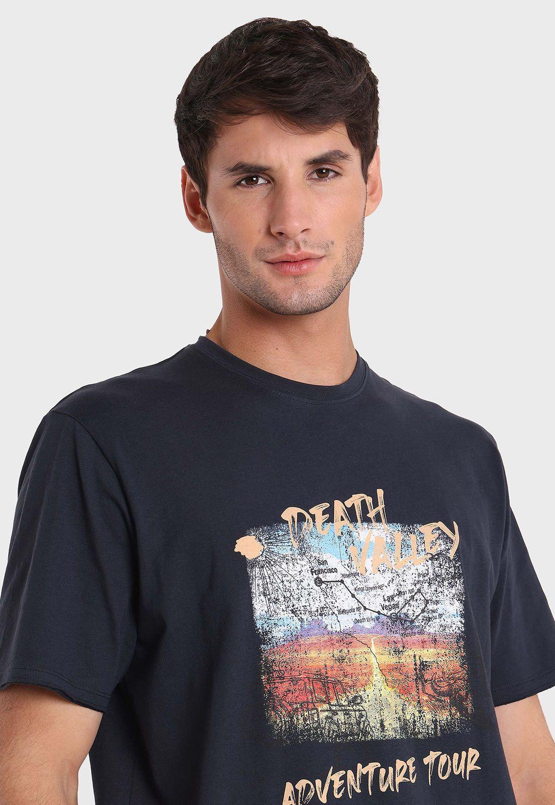 Polera Cuello Redondo Estampada Arrow-2