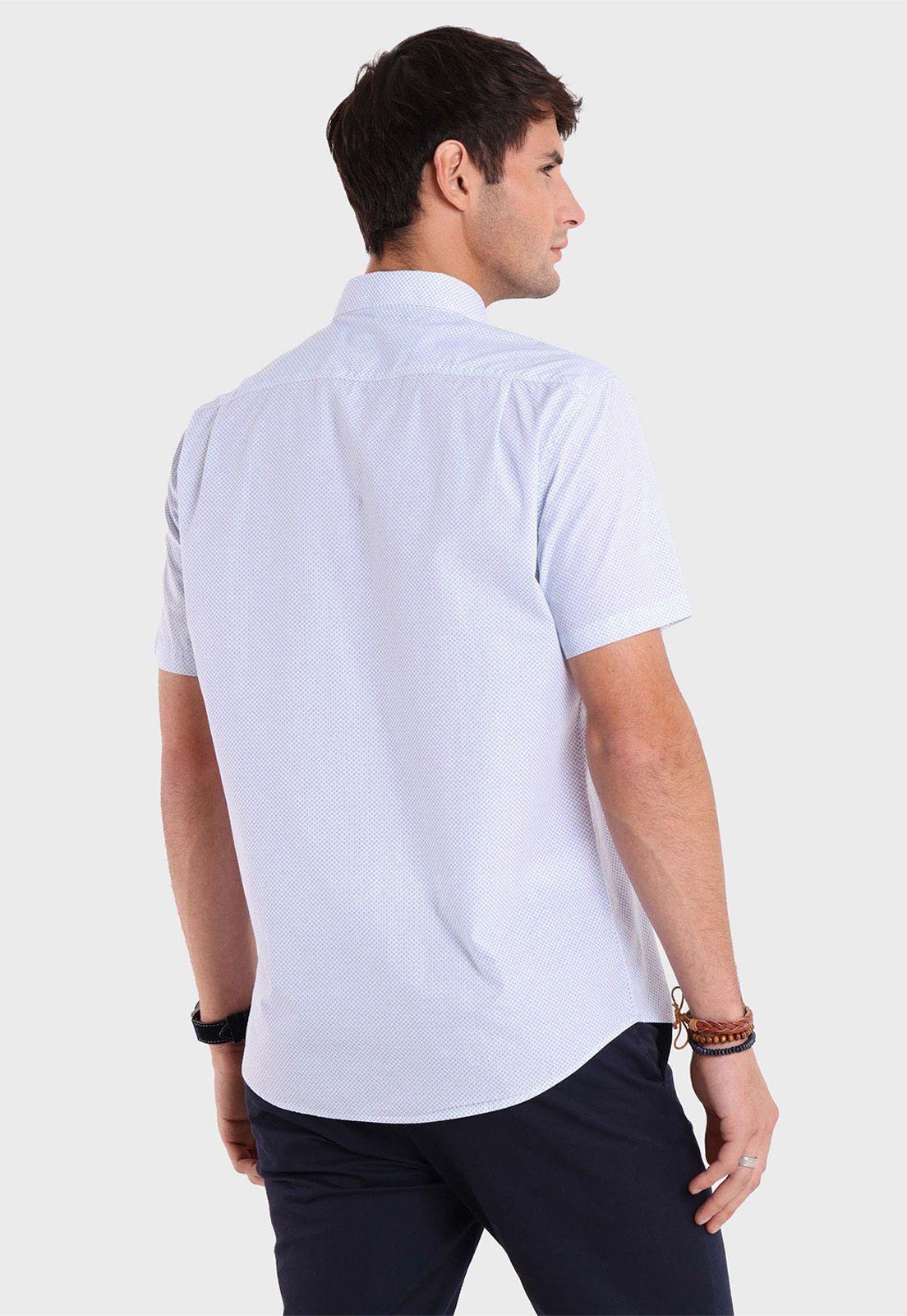 Camisa Mini Print Manga Corta Arrow-2