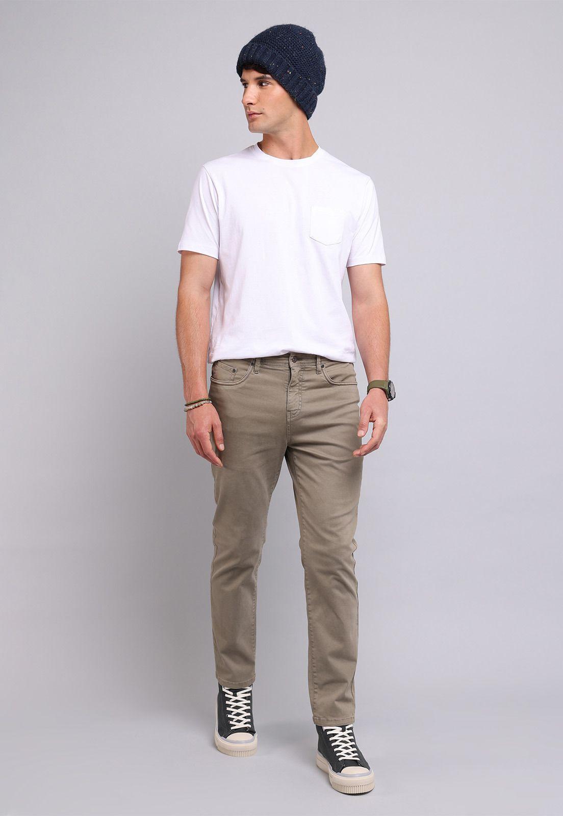Pantalón 5 Pocket Spandex Arrow PA2798WOL-3
