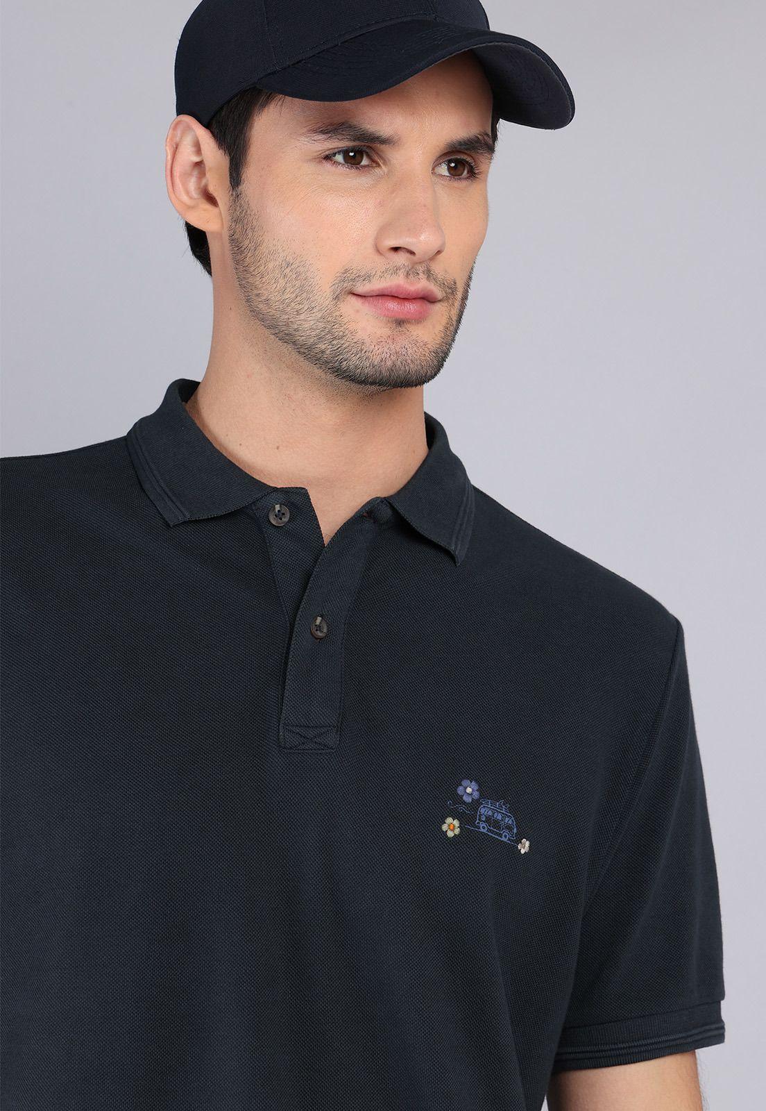 Polera Pique Manga Corta Arrow PO32020NB-2