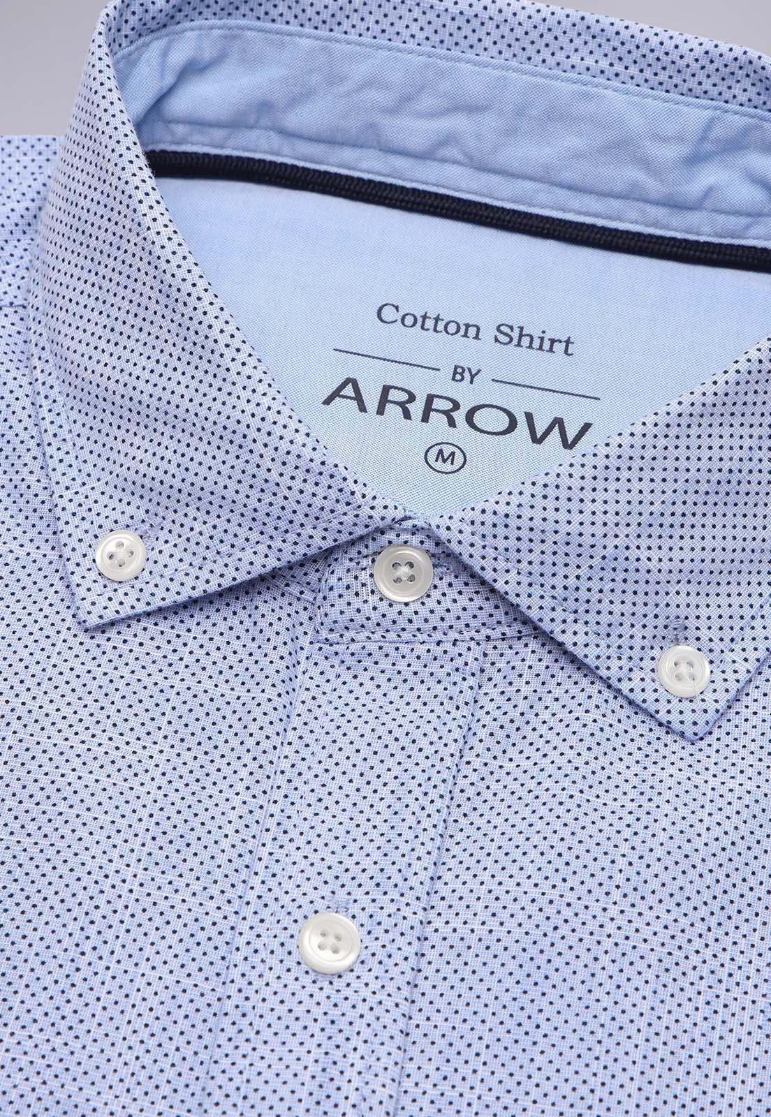Camisa Fantasia Print Manga Larga Arrow CM3010SCE-5