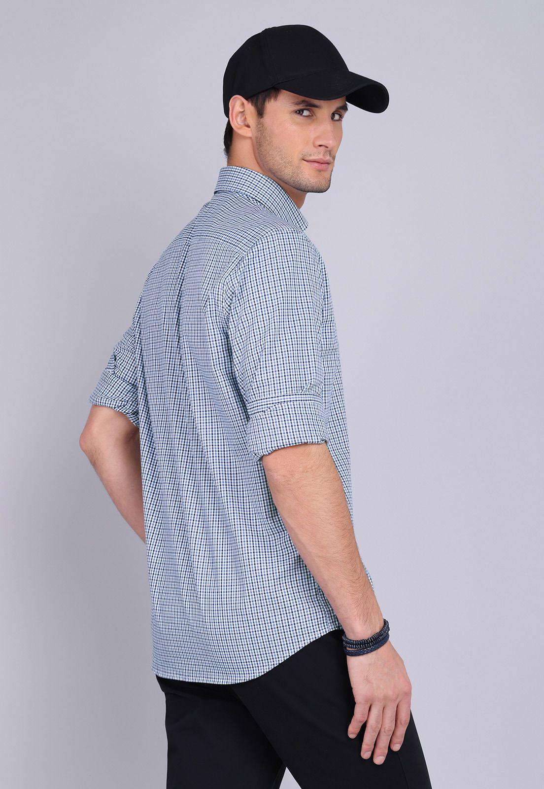 Camisa Oxford Rayas Manga Larga Arrow CM3012SAZ-3