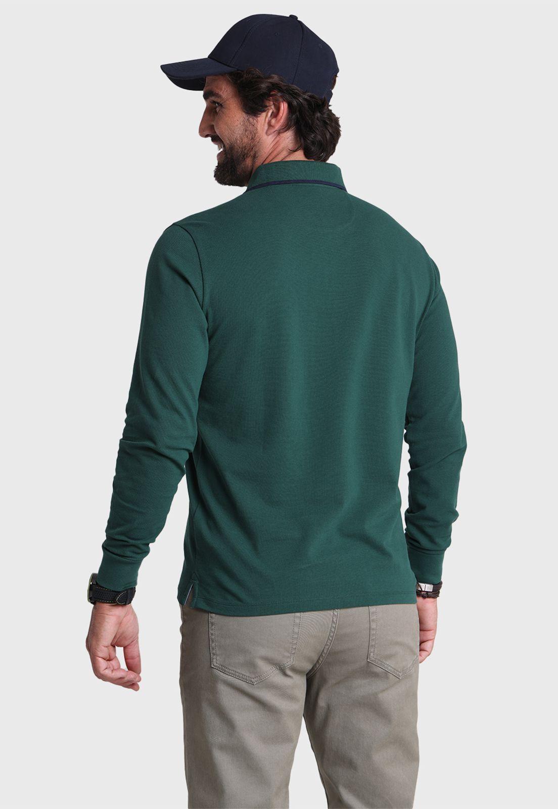 Polera Piqué Manga Larga Arrow-3