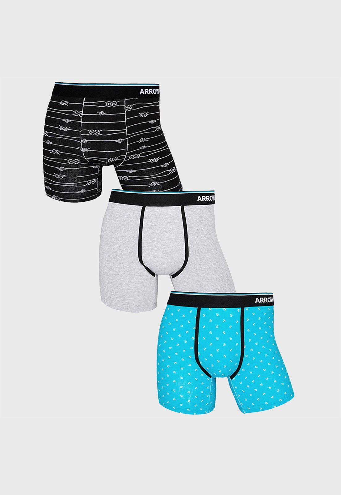 Pack 3 Boxer Design Multicolor Arrow-0
