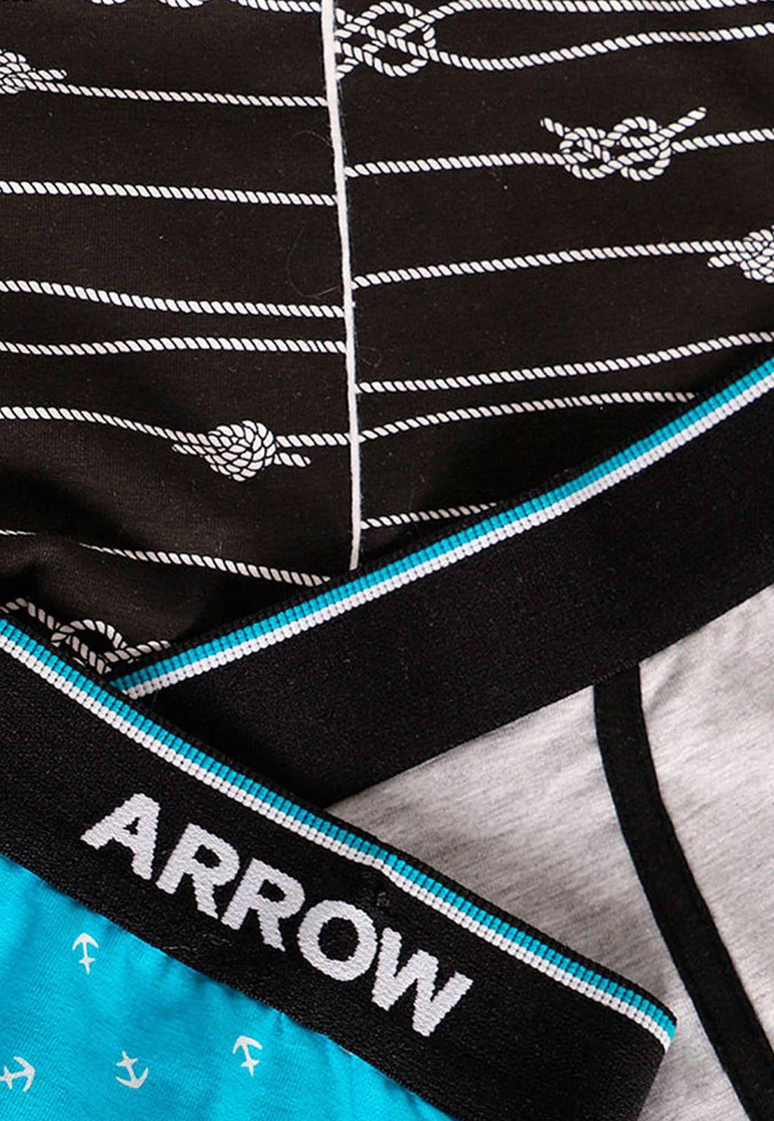 Pack 3 Boxer Design Multicolor Arrow-4