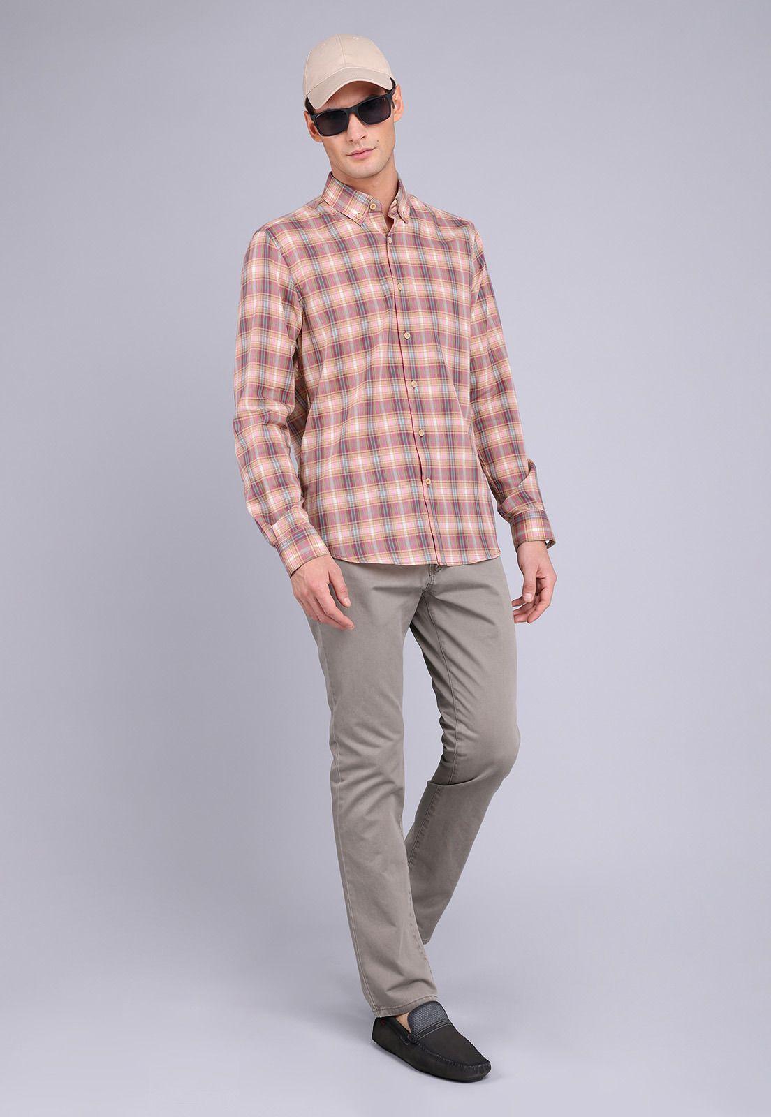 Camisa Escocesa Manga Larga Arrow CM3019SMU-2