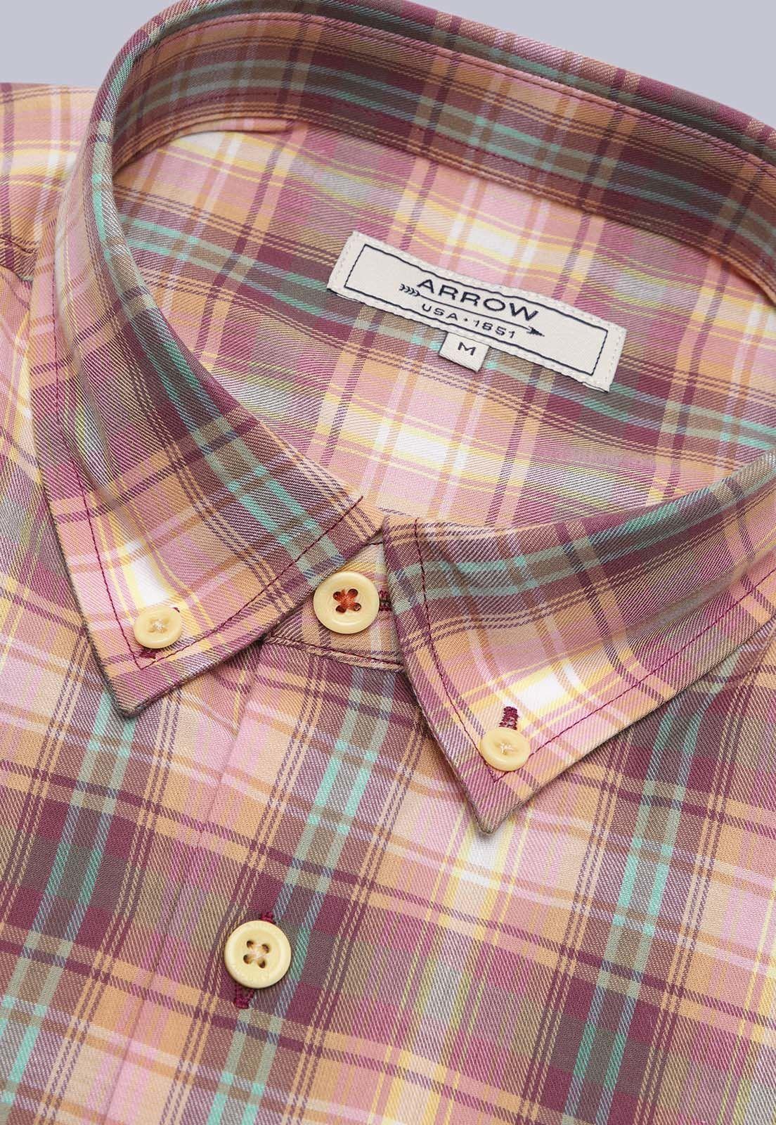 Camisa Escocesa Manga Larga Arrow CM3019SMU-5