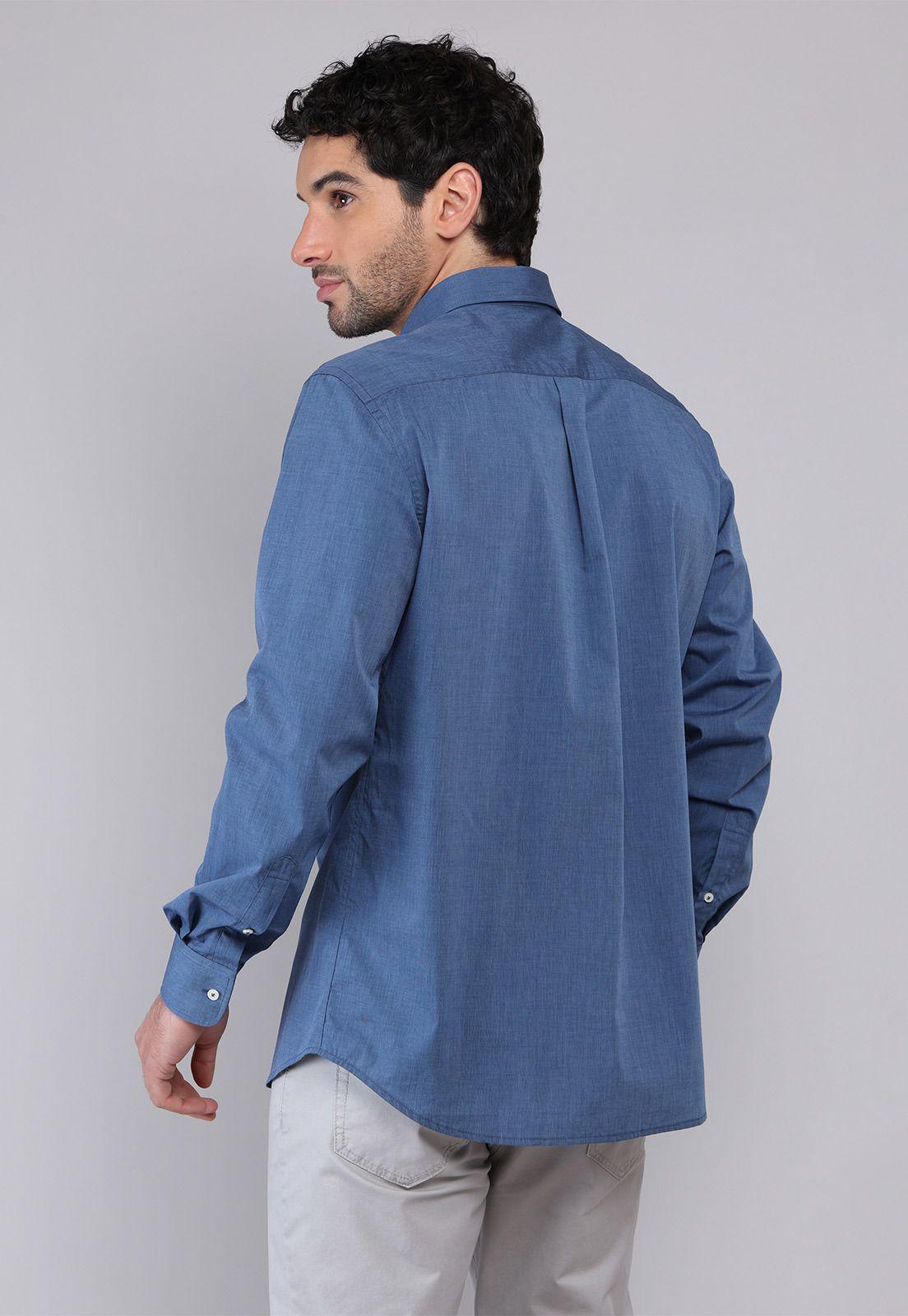 Camisa Lisa Manga Larga Piero Butti PBCVF16NB-1