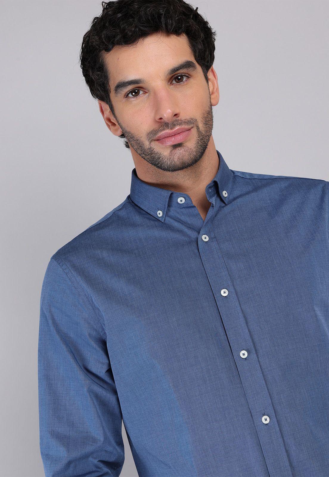Camisa Lisa Manga Larga Piero Butti PBCVF16NB-2