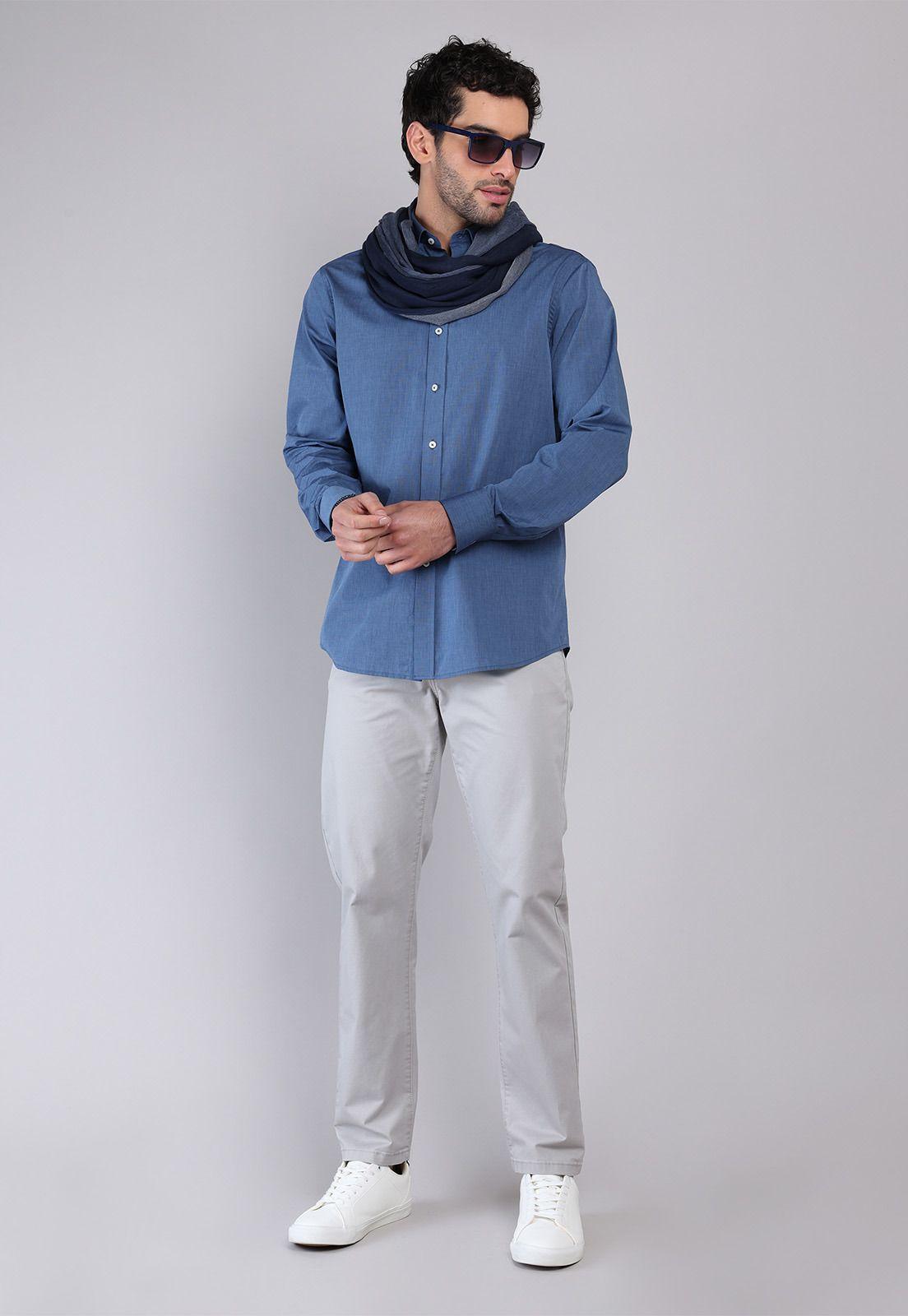 Camisa Lisa Manga Larga Piero Butti PBCVF16NB-3
