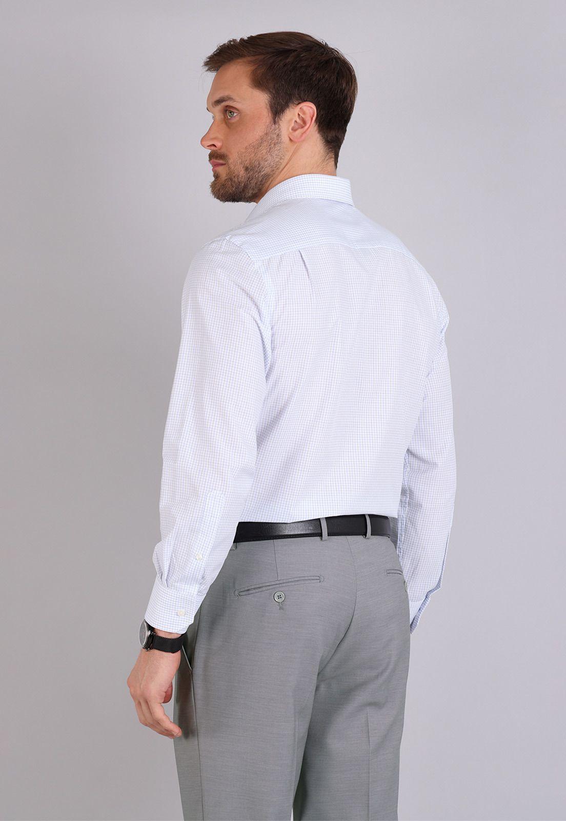 Camisa Formal Cuadritos Van Heusen-2