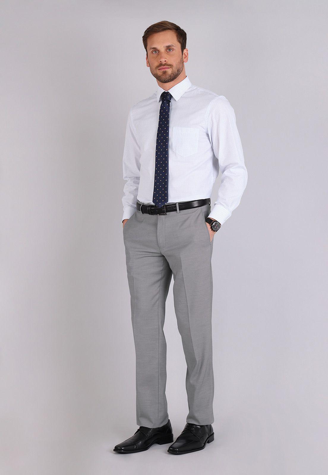 Camisa Formal Cuadritos Van Heusen-4