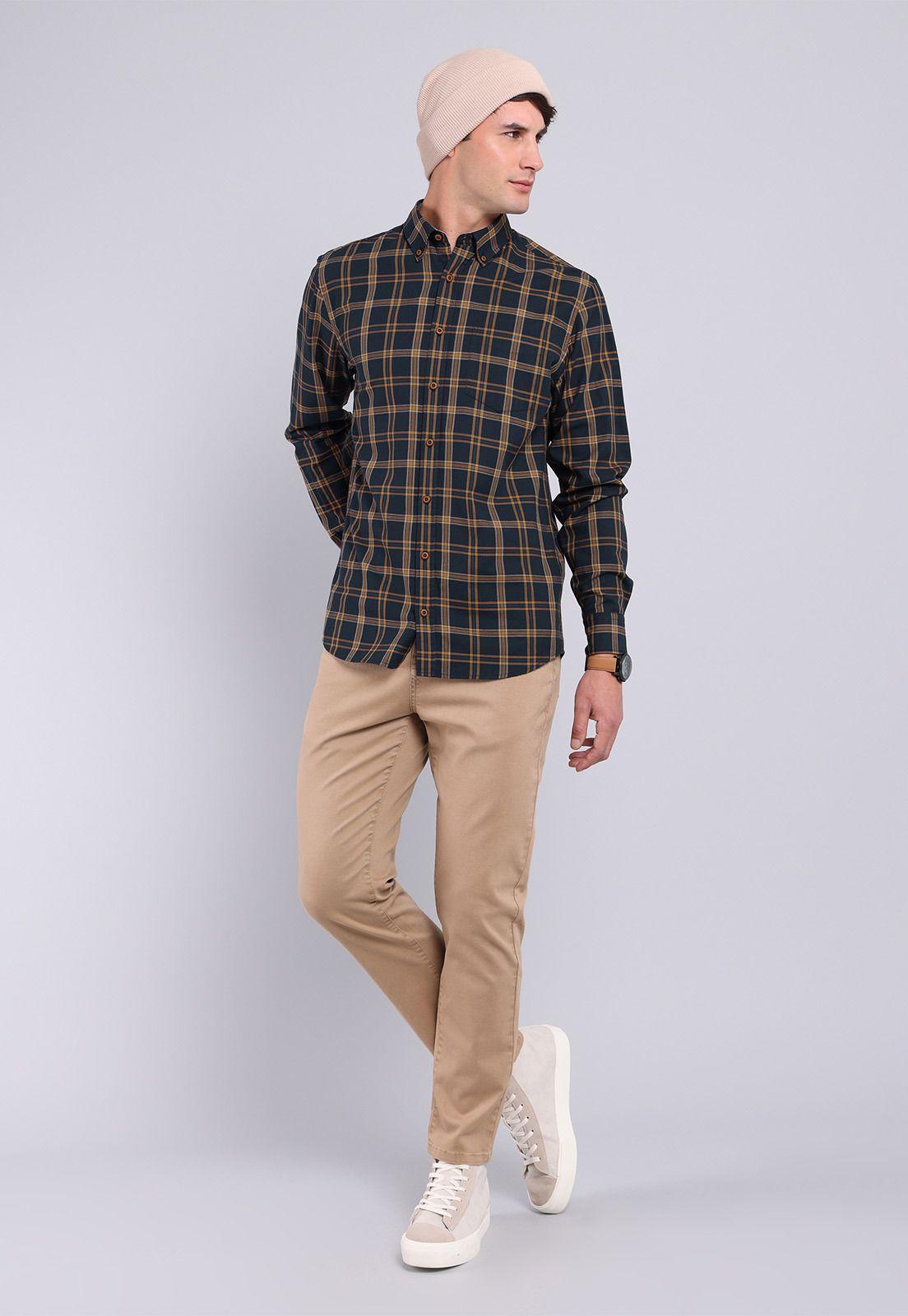 Camisa Cuadros Arrow CM2736WNB-3