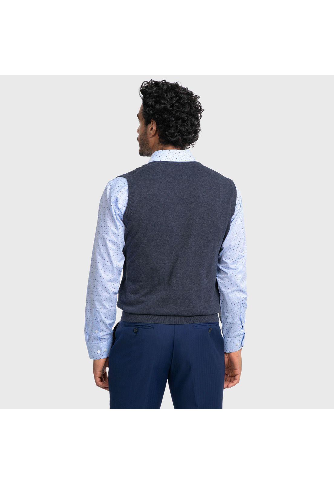 Sweater Arrow V-Neck Melange-1