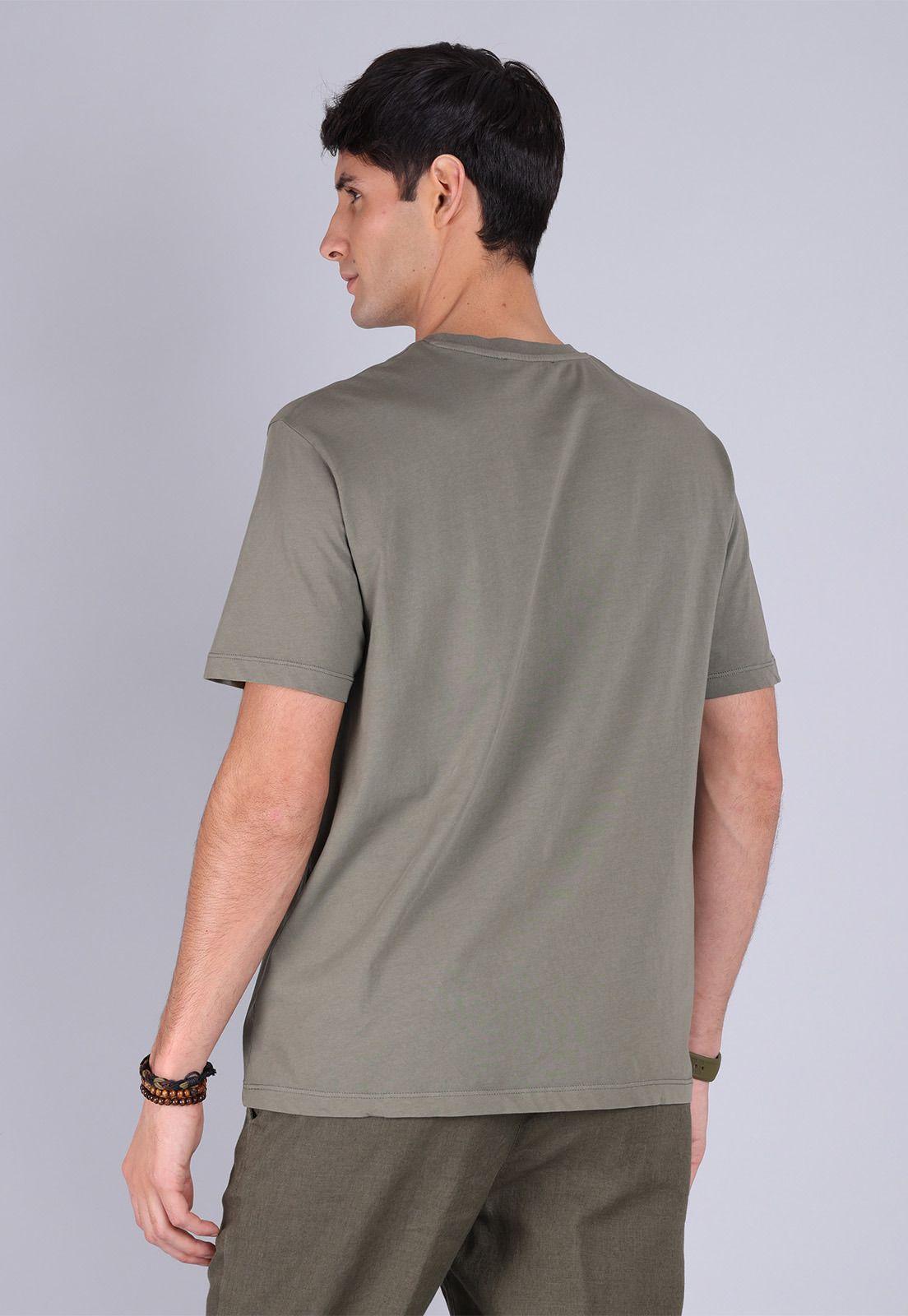 Polera Cuello Redondo Con Bolsillo Arrow PO3089SOL-1