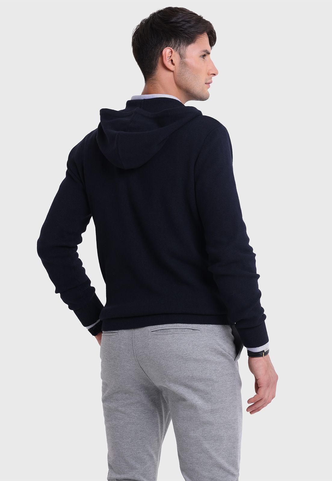 Sweater Full Zipper Capucha Arrow SWI4055NB-4