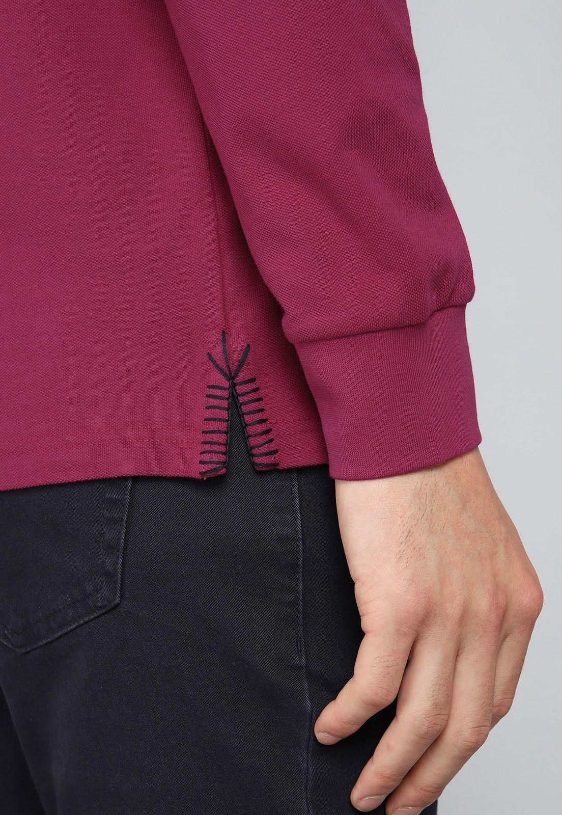 Polera Piqué Manga Larga Arrow PO31014RO-4