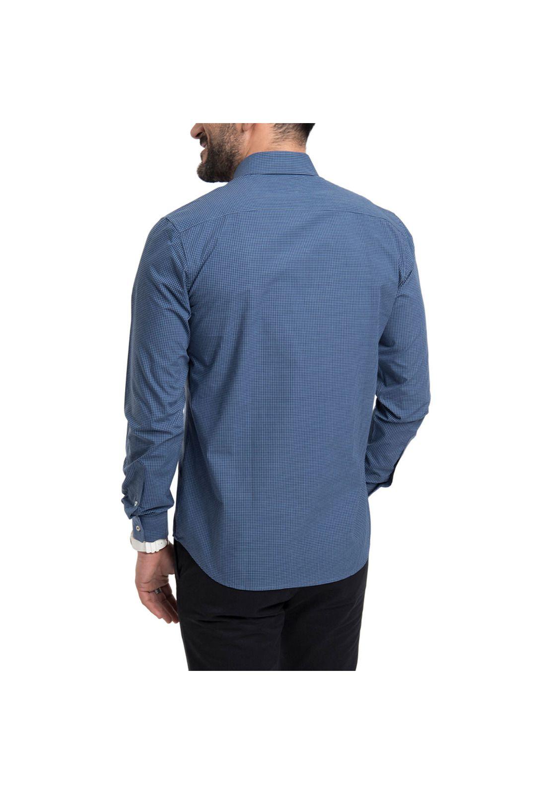 Camisa Manga Larga Cuadritos-1