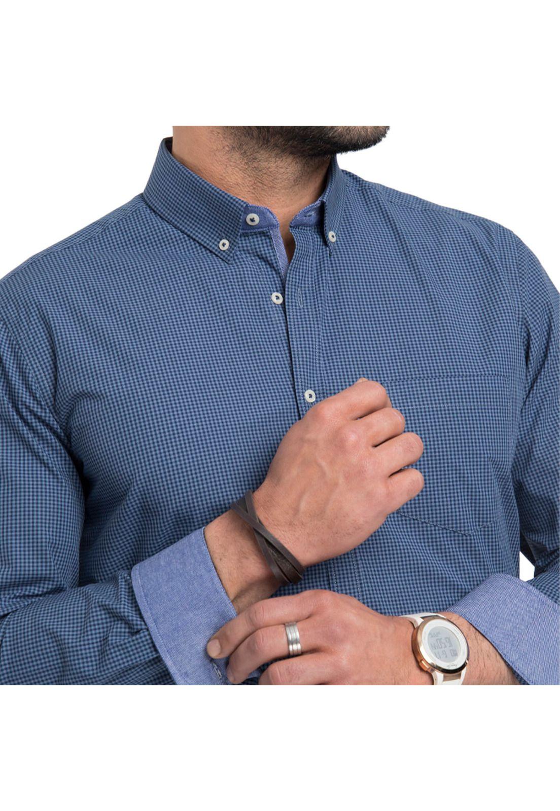 Camisa Manga Larga Cuadritos-2