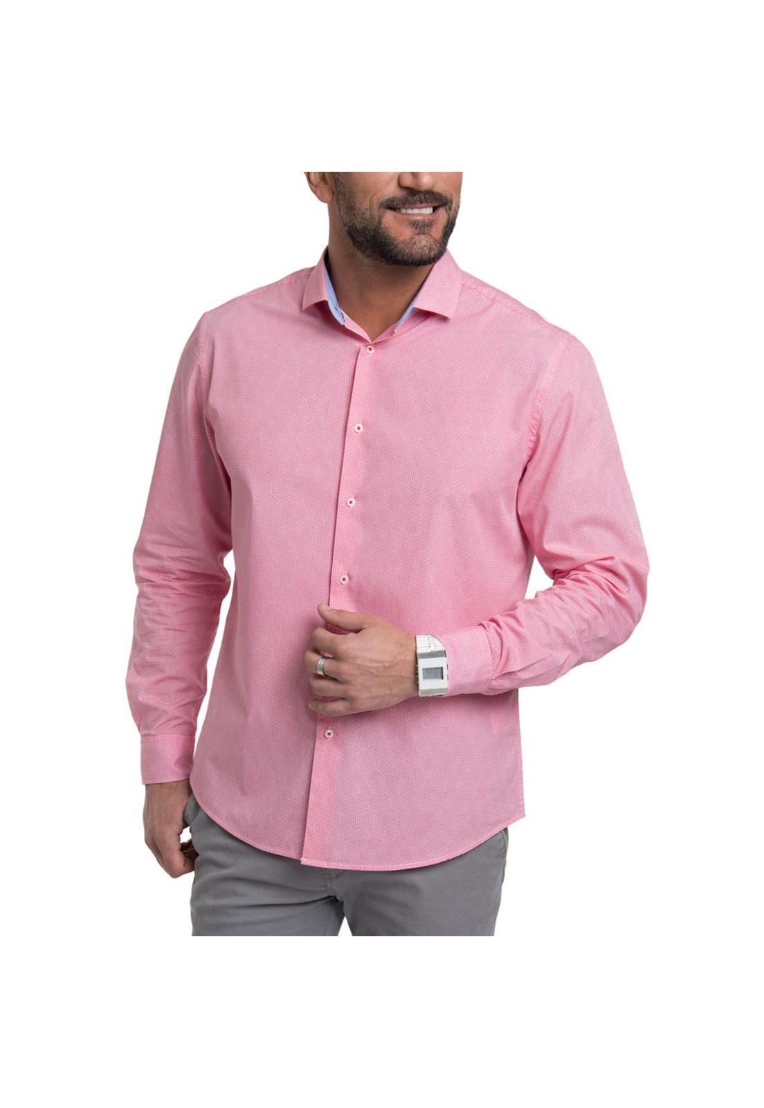 Camisa Arrow Manga Larga Print-0