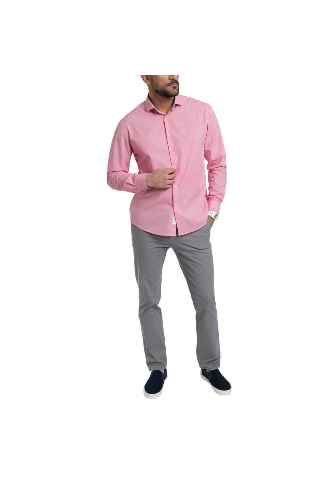 Camisa Arrow Manga Larga Print-3