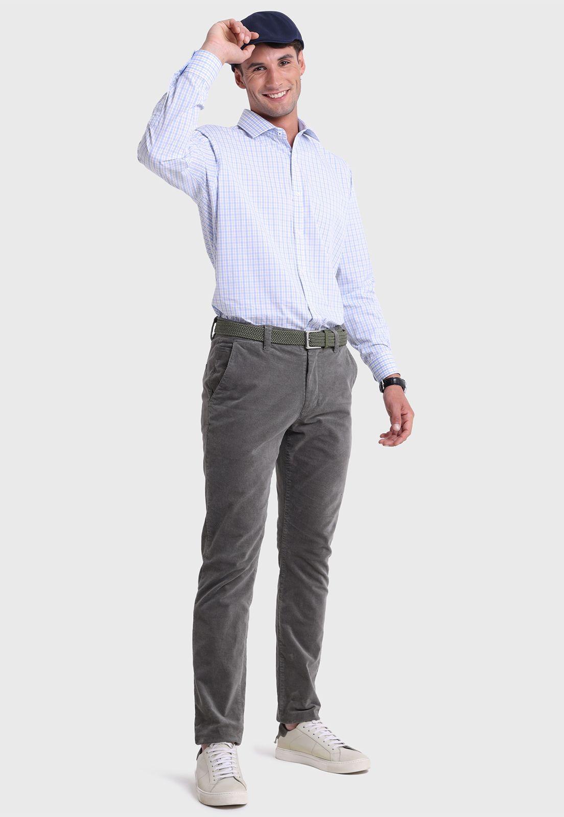 Pantalón Chino Cotelé Arrow PA2503WGR-4