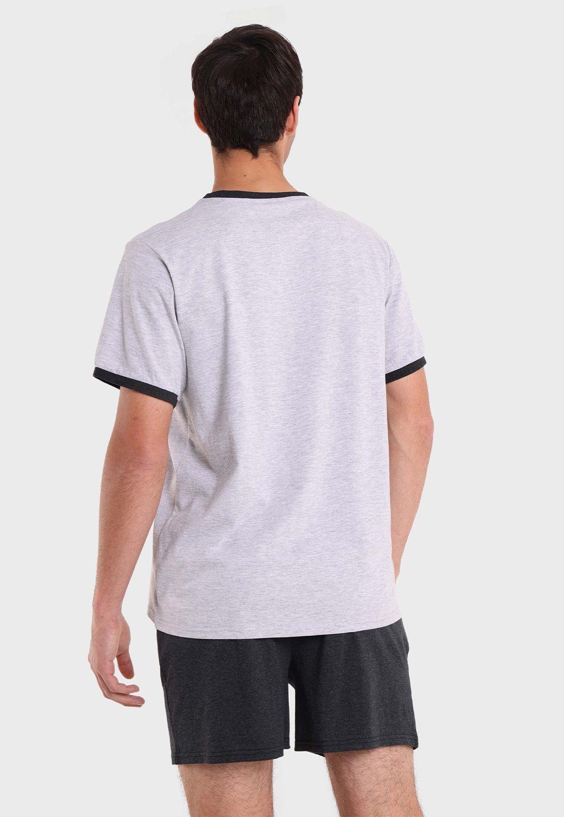 Pijama Corto Cuello En V Arrow-1