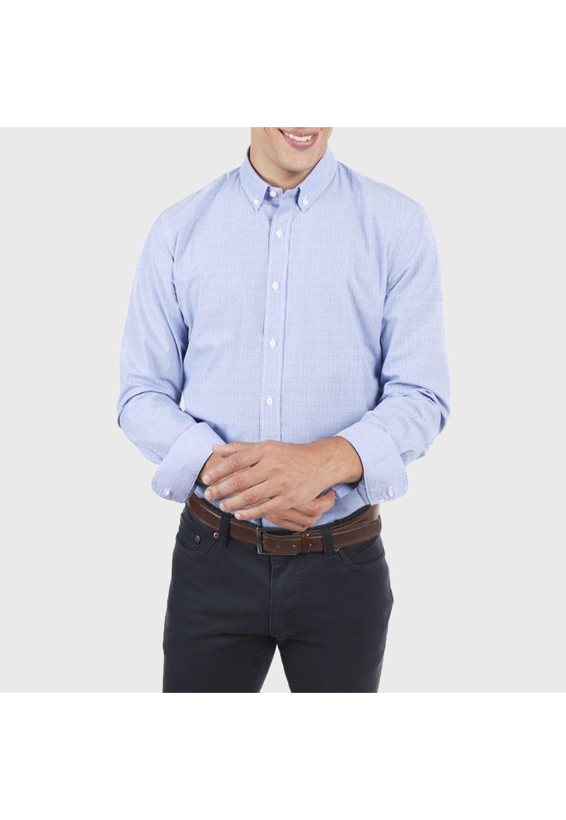 Camisa Cuadro Manga Larga-2