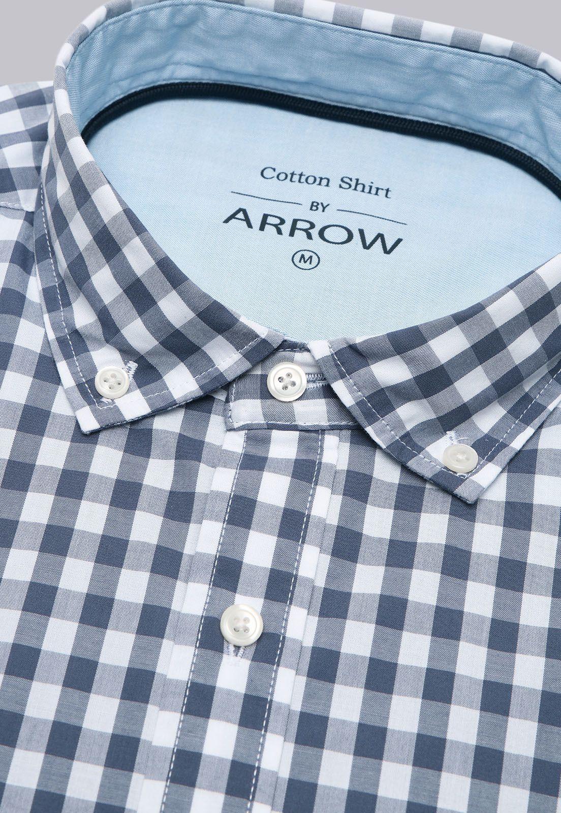 Camisa Cuadros Manga Larga Arrow CM3004SAZ-4