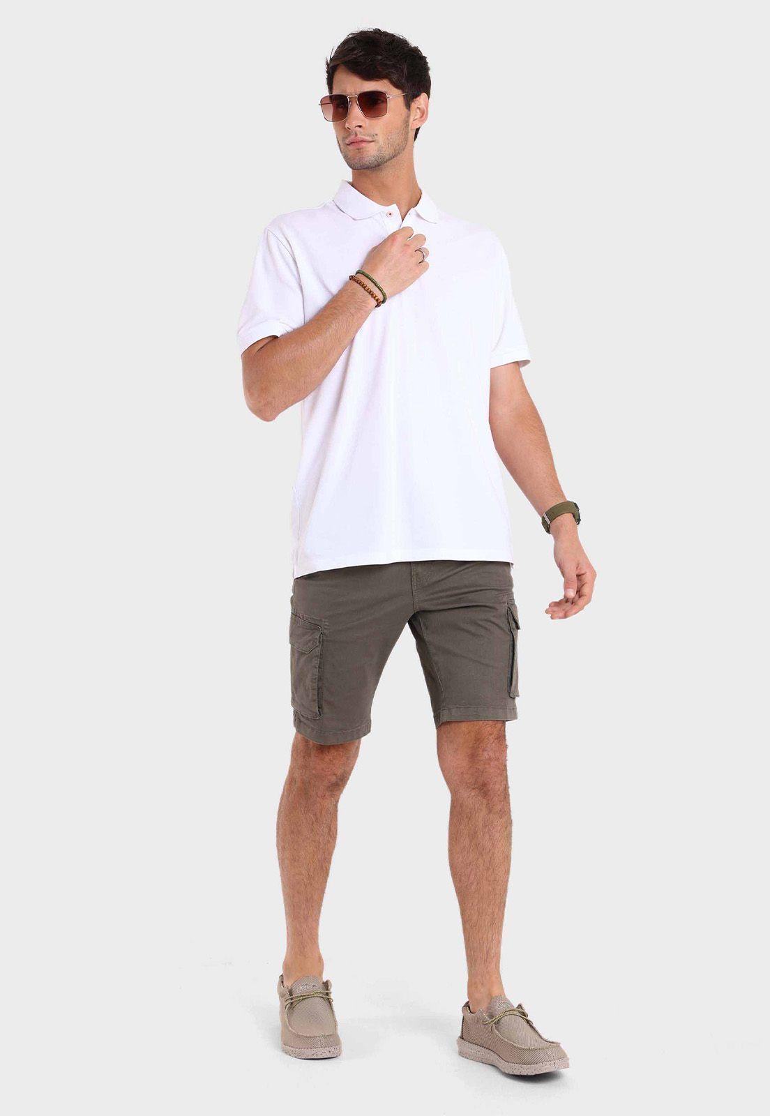 Polera Pique Cuello Polo Basica Arrow-3