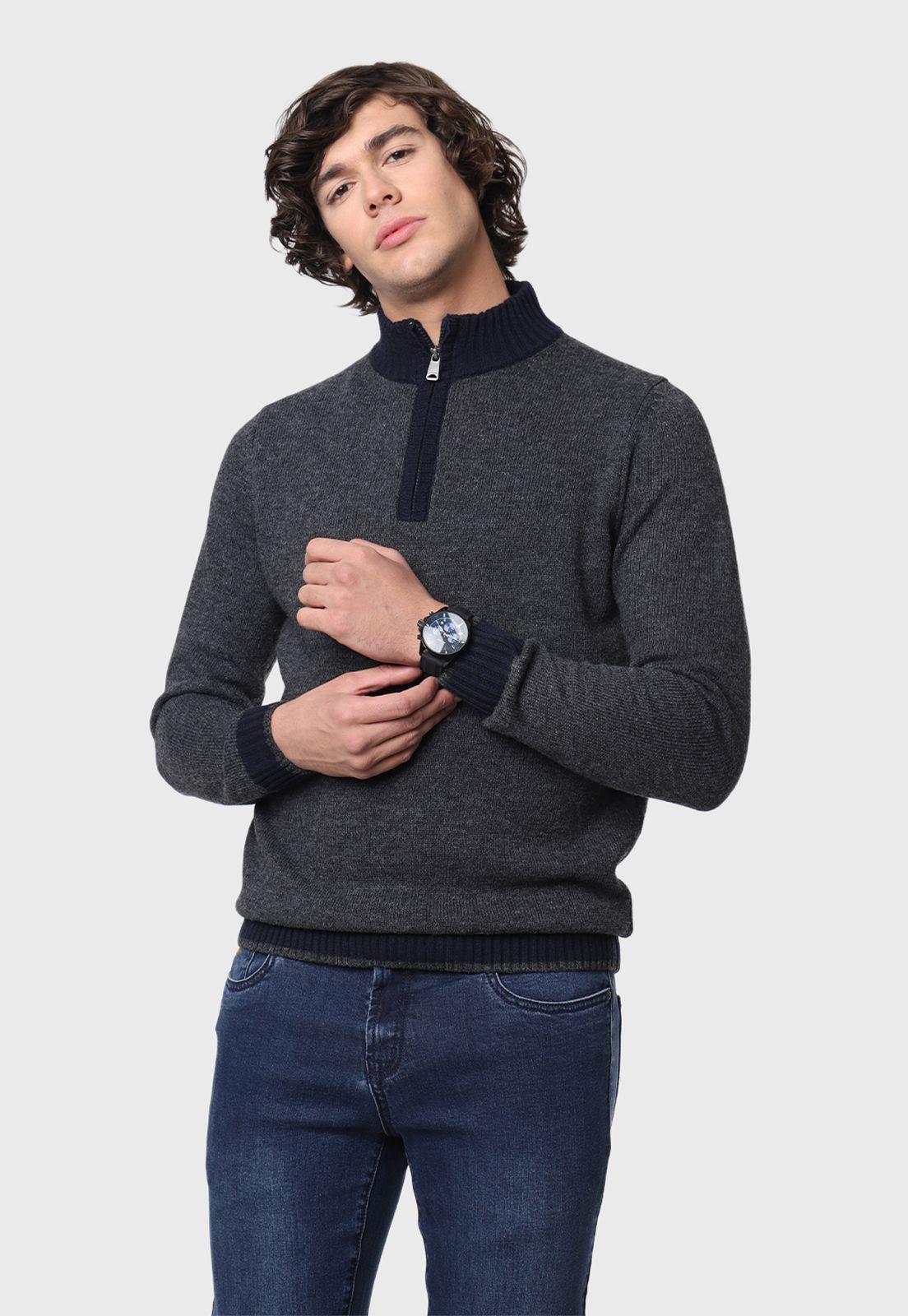 Sweater Hombre Half Zipper Arrow-1