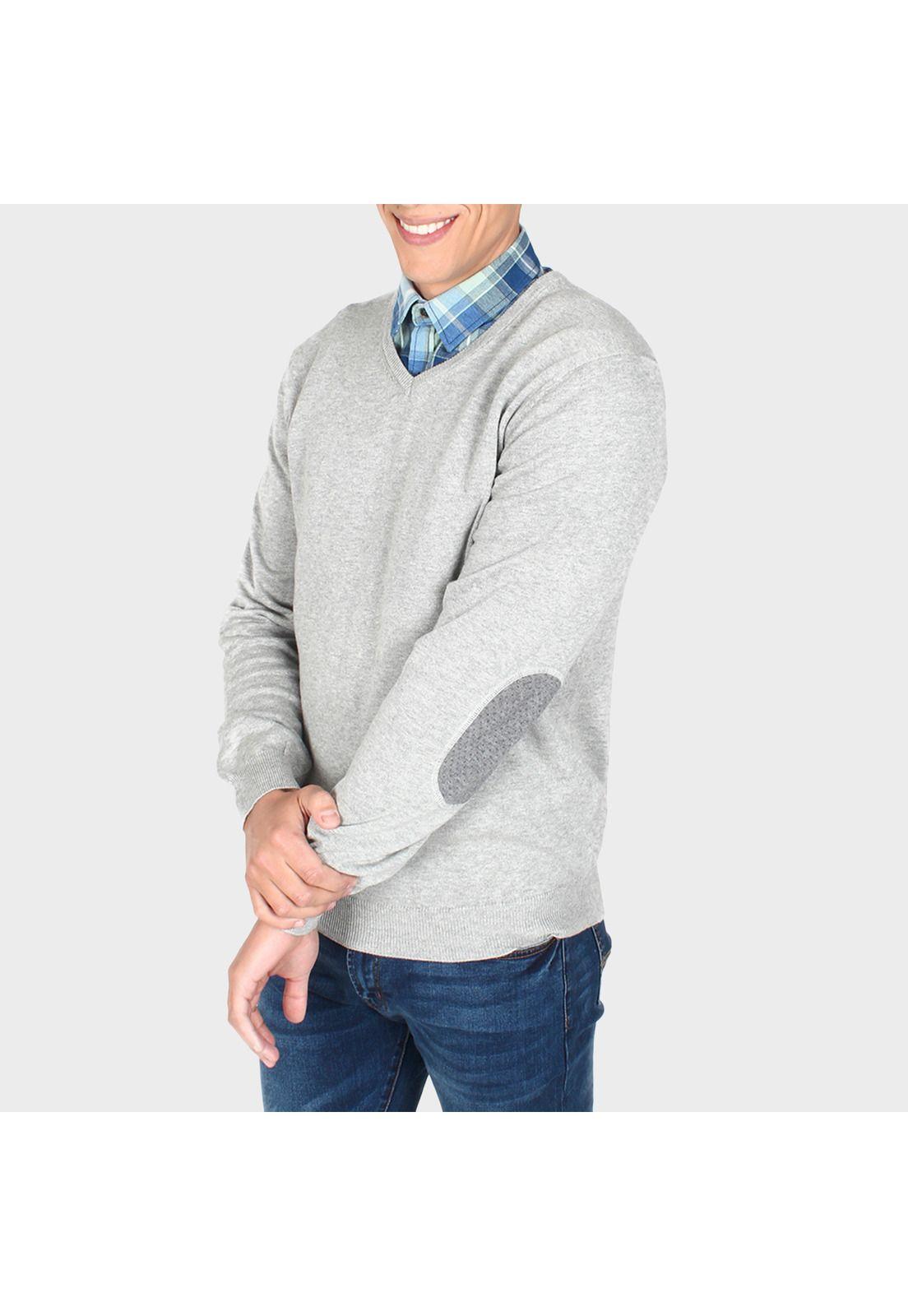 Sweater Casual Cuello V-1