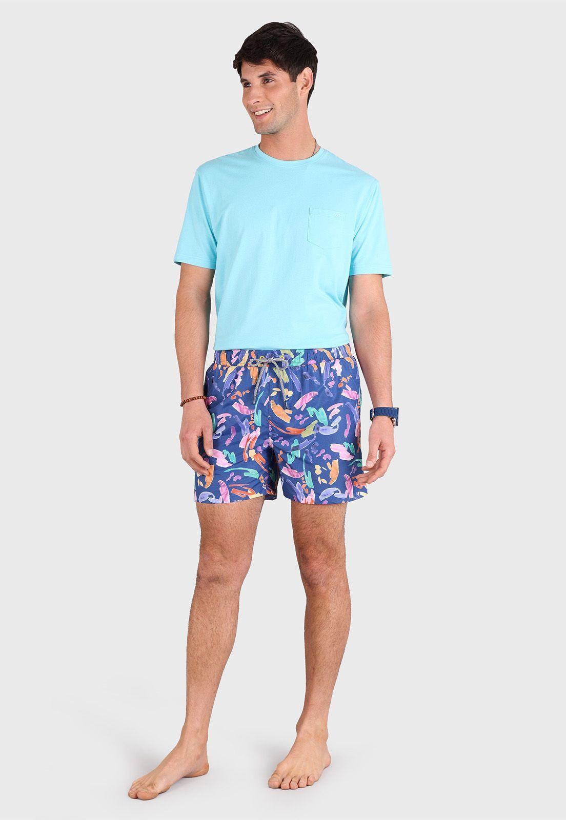 Short De Baño Estampado Arrow-3