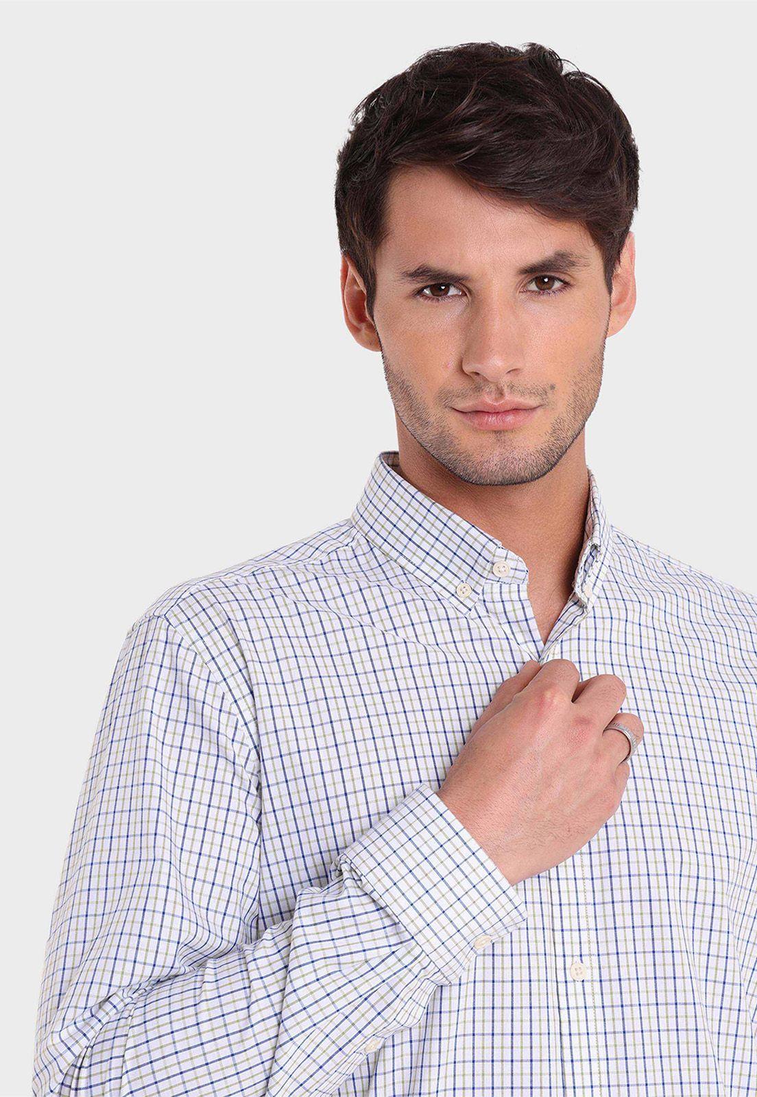 Camisa Oxford Cuadros Arrow-3