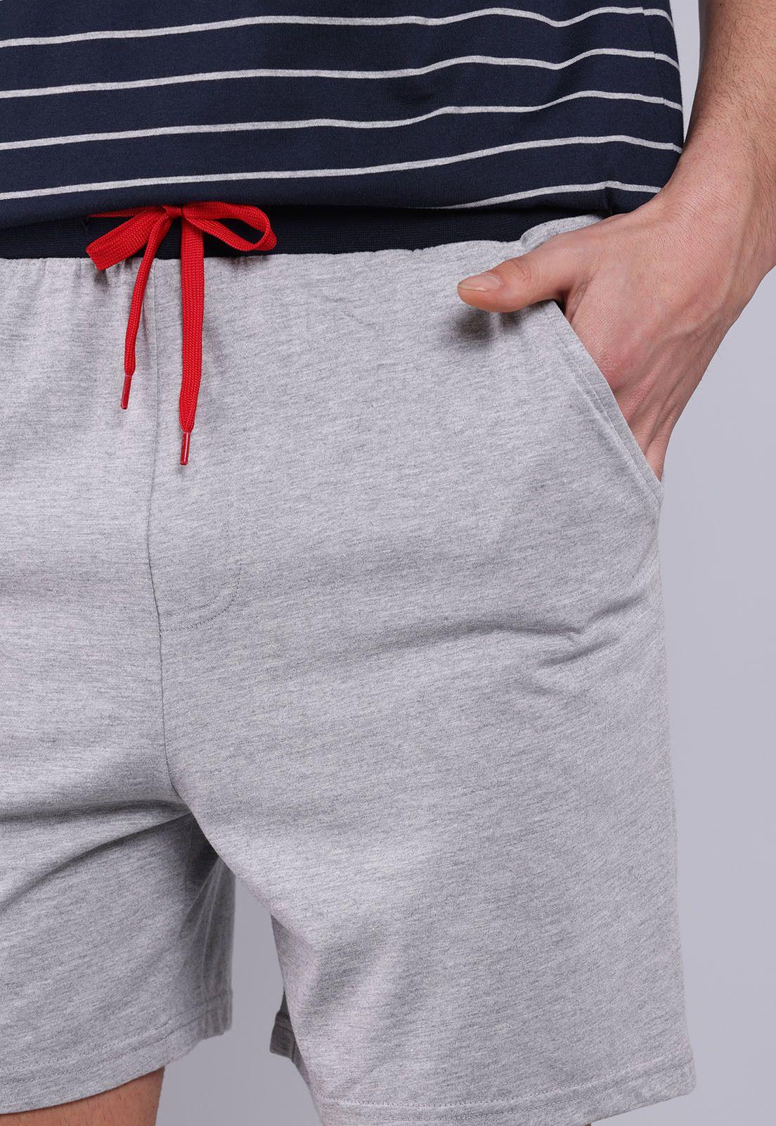 Pijama Corto Cuello Redondo Arrow P1V3009NB-4