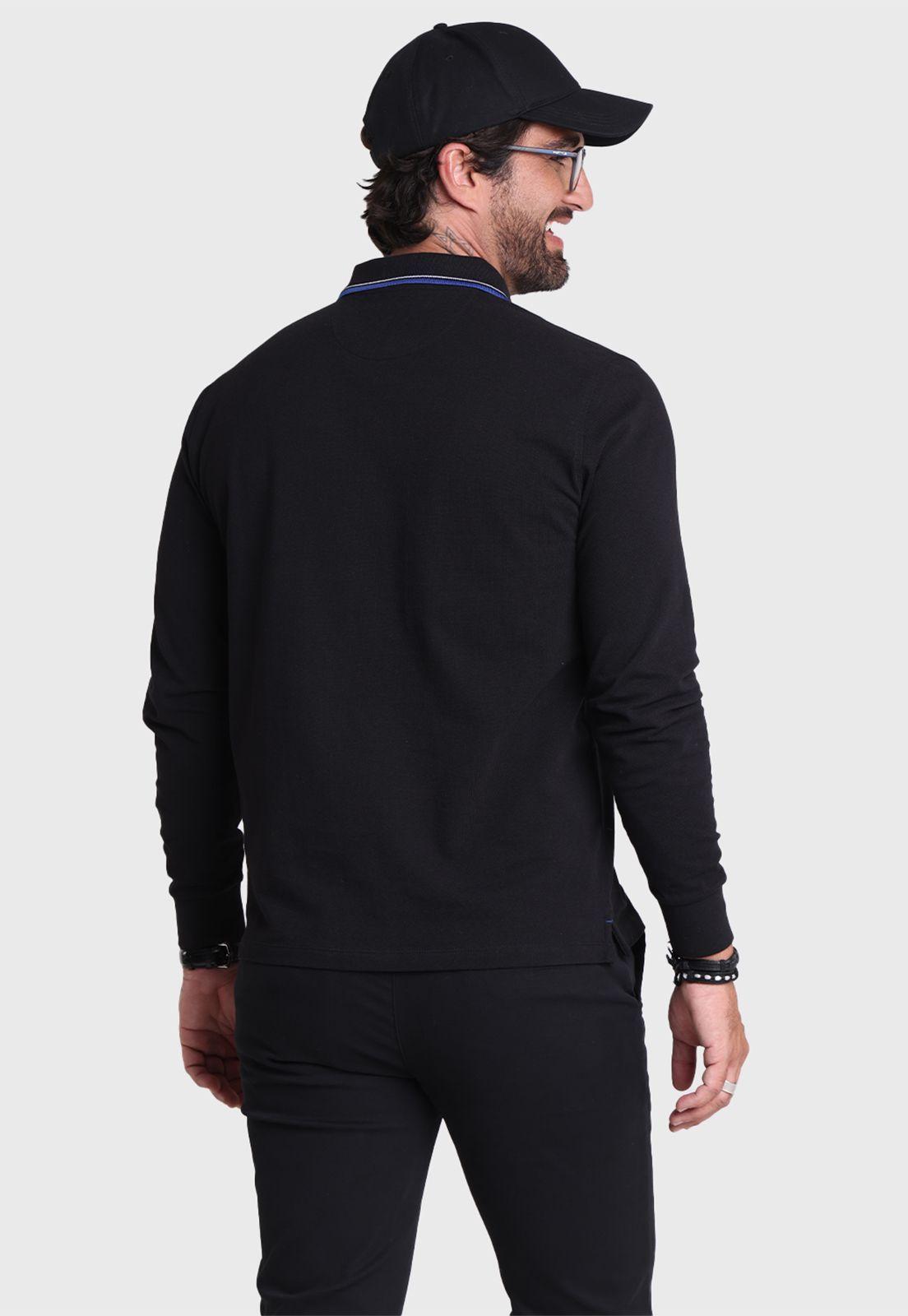 Polera Piqué Manga Larga Arrow-3