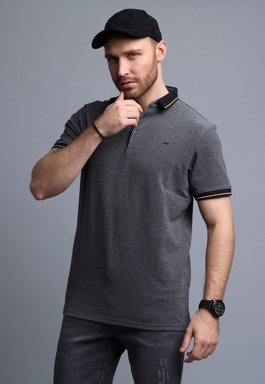 Polera Piqué Manga Corta Arrow-0