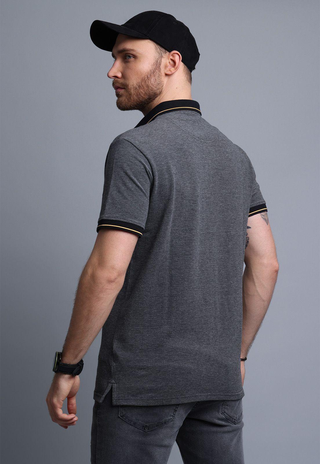 Polera Piqué Manga Corta Arrow-4