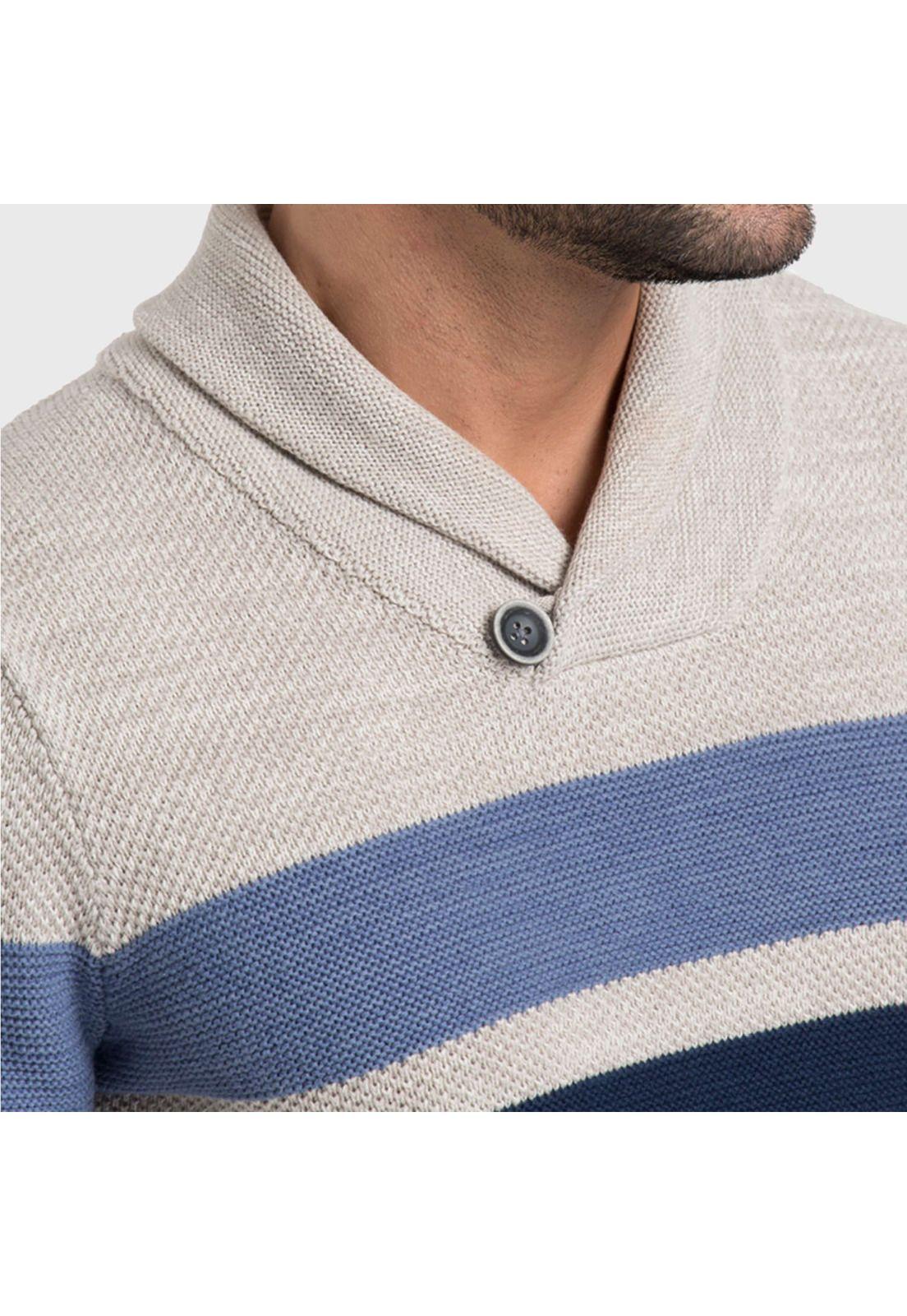 Sweater Arrow Manga Larga Smoking Jaspeado-2