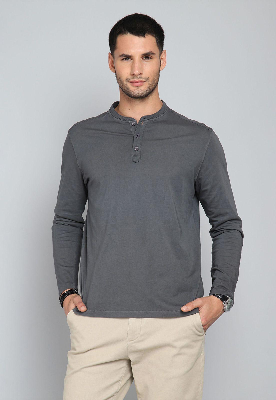Polera Cuello Redondo Arrow PO31013GR-0