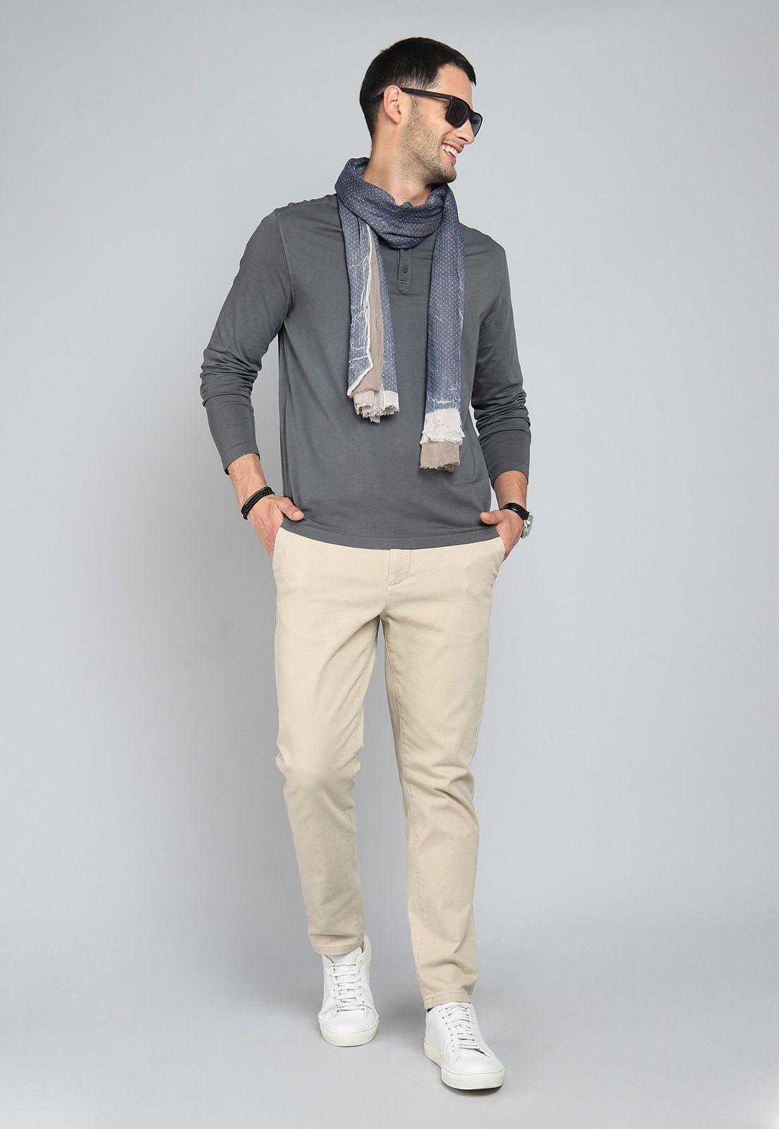 Polera Cuello Redondo Arrow PO31013GR-3