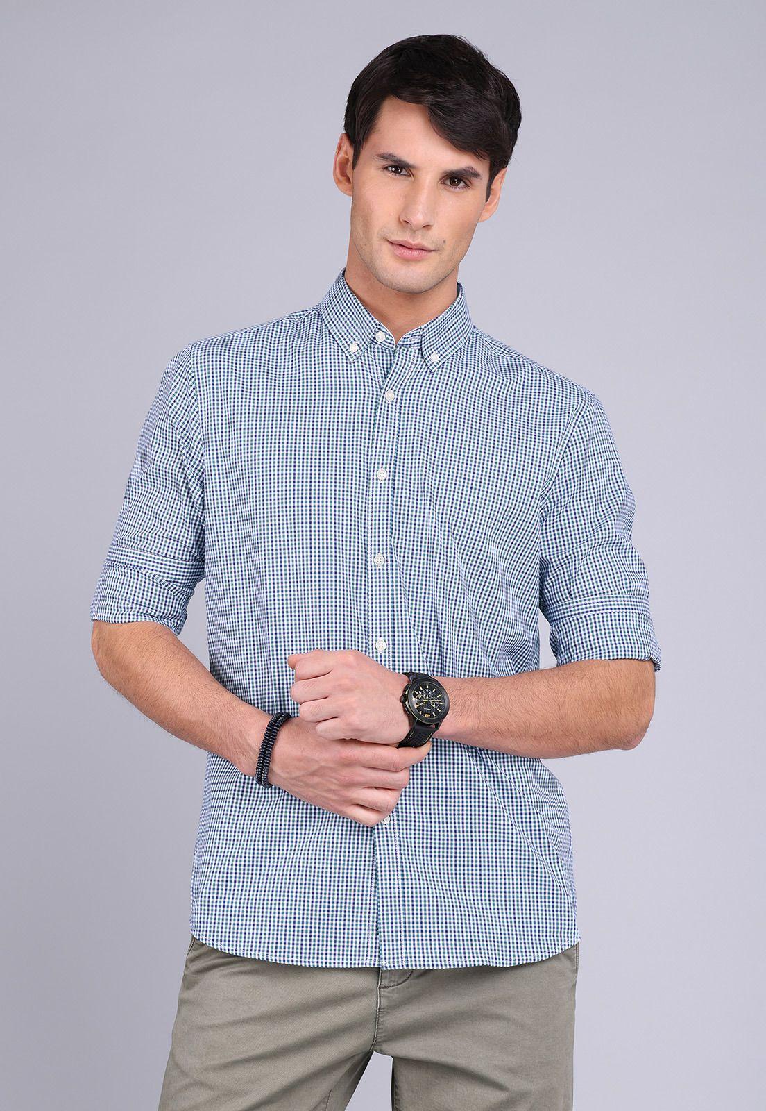 Camisa Oxford Rayas Manga Larga Arrow CM3012SVE-4