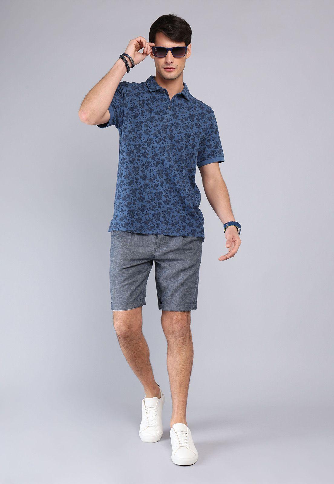 Polera Pique Stone wash Arrow PO32024NB-3
