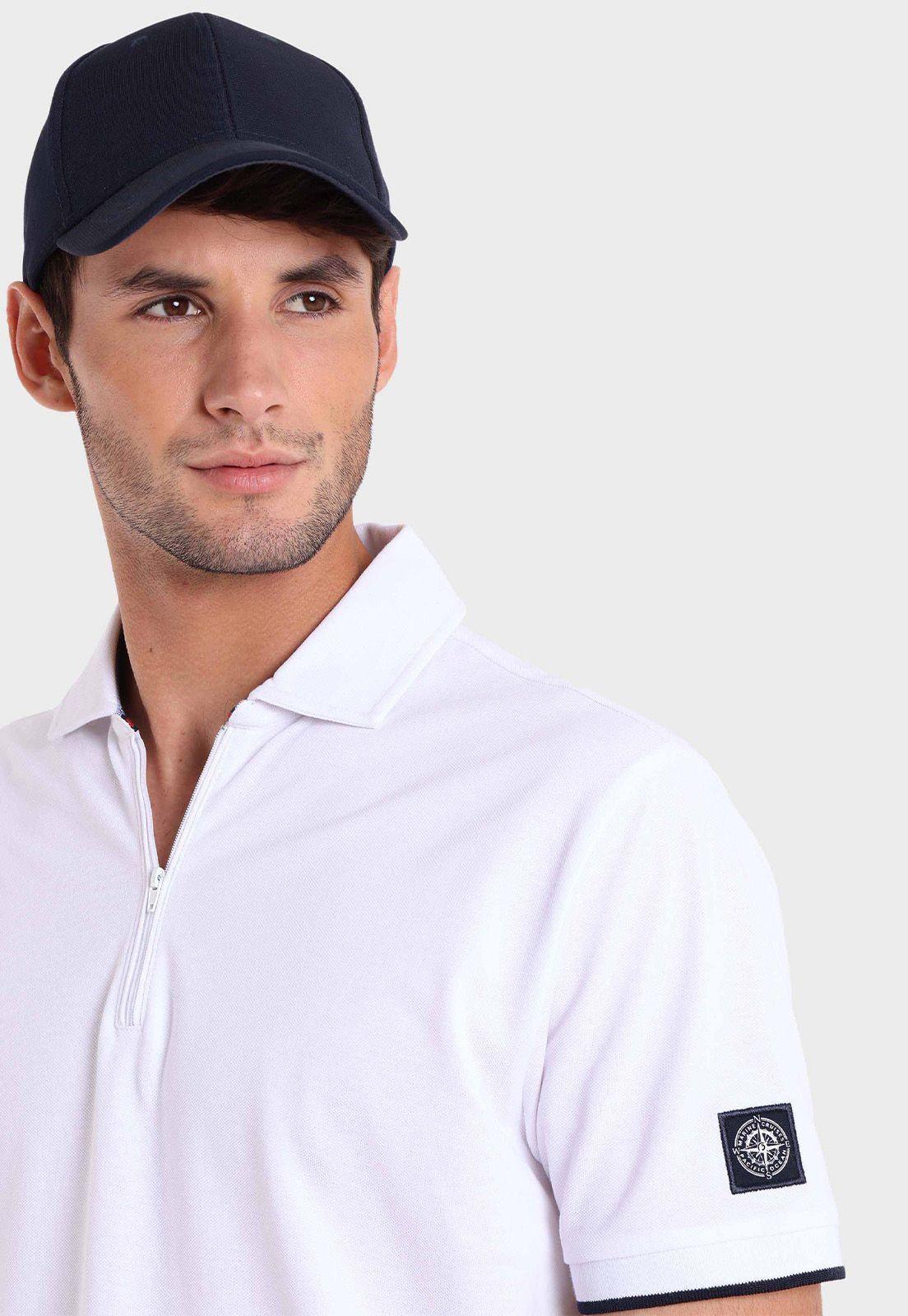 Polera Pique Cuello Polo con Cierre Arrow-2