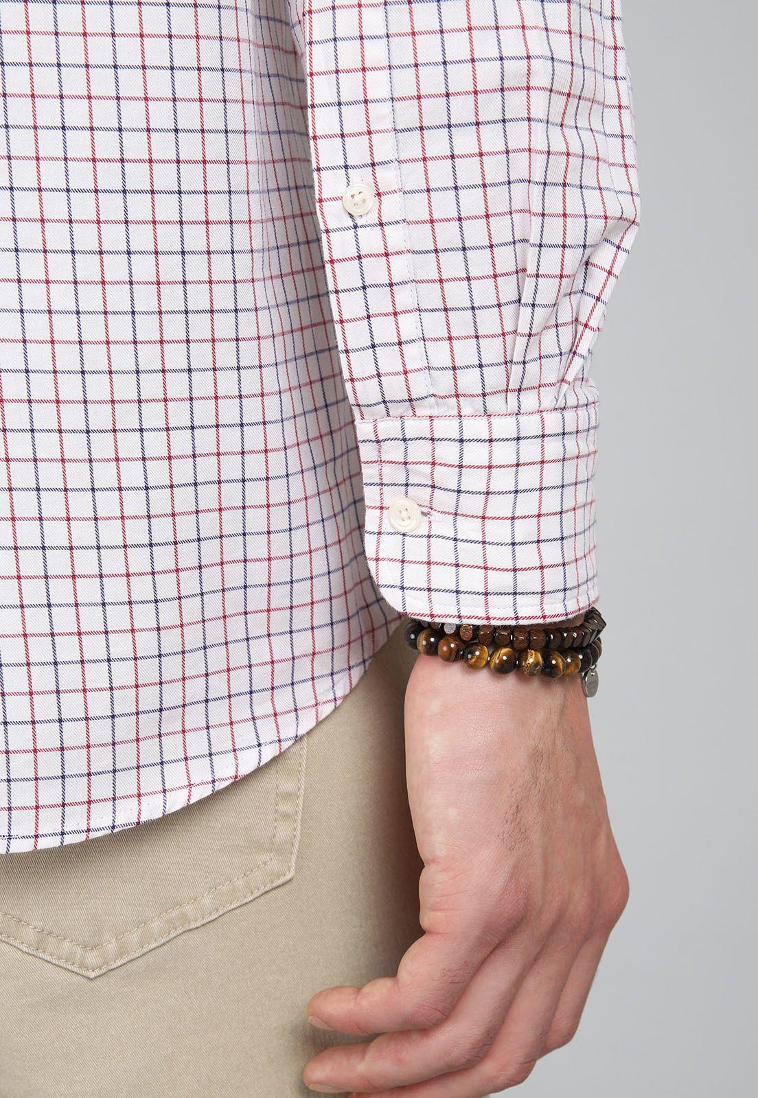 Camisa Cuadros Manga Larga Arrow CM31004NB-5