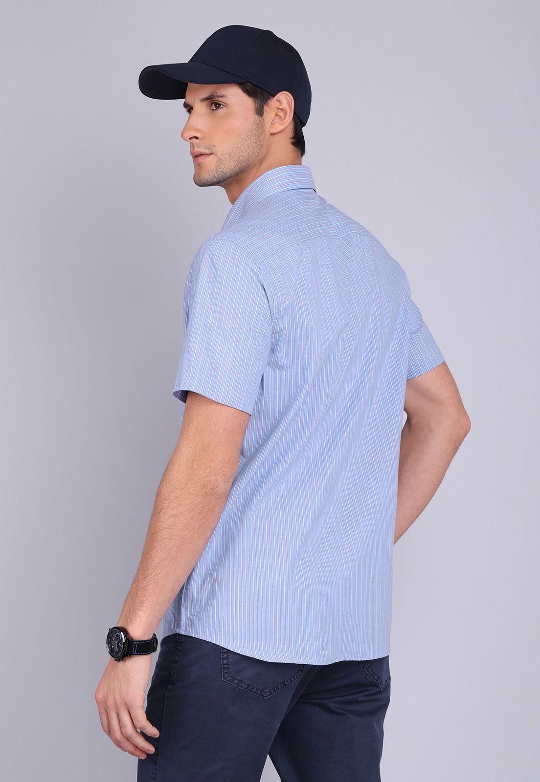 Camisa Rayas Manga Corta Arrow CM3044SMU-1