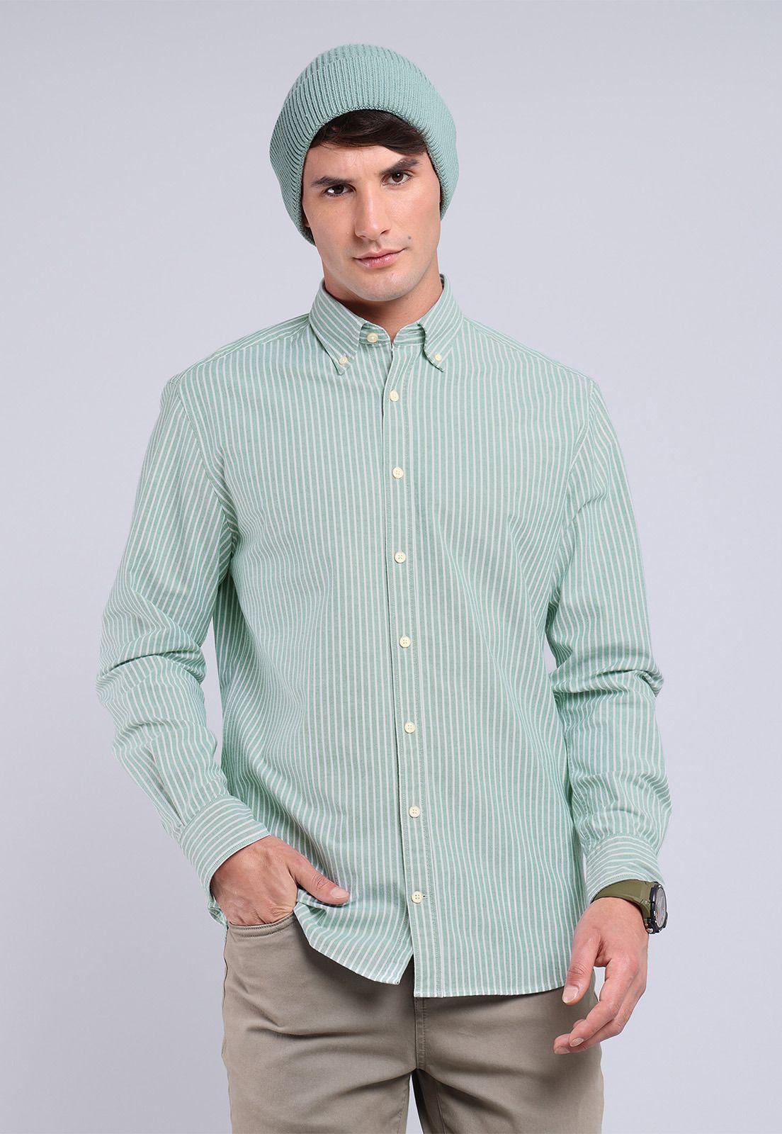 Camisa Oxford Spandex Arrow CM2730WVE-4